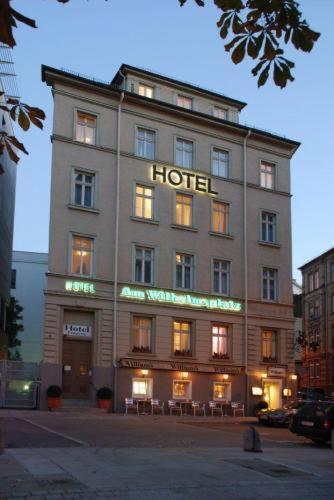 Hotel Am Wilhelmsplatz Stuttgart Exterior photo